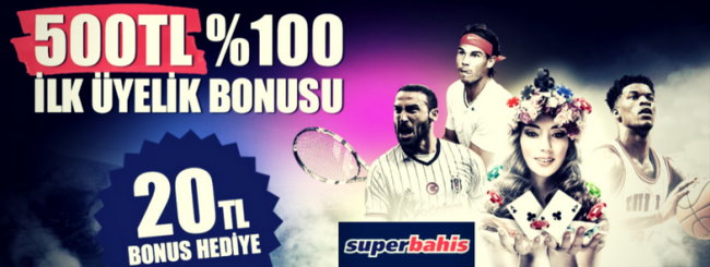 Superbahis İlk Üyelik Bonusu