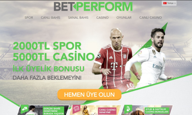 Betperform üyelik