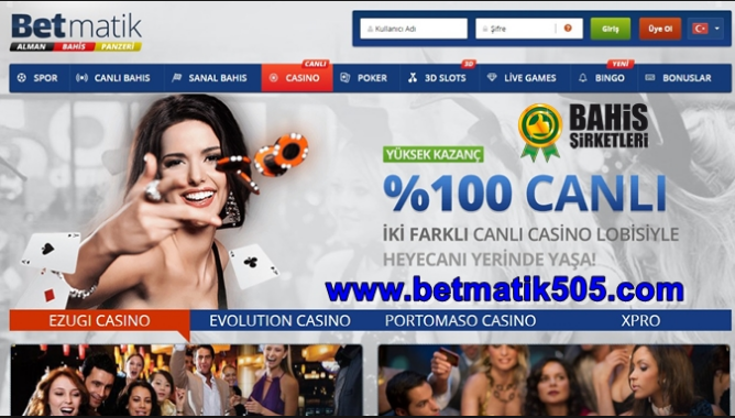 Betmatik Casino seçenekleri